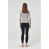 DEVOPS Women's 2 Pack Thermal Turtle Long Sleeve Shirts Compression Baselayer Tops (X-Large, Charcoal/Light Grey)