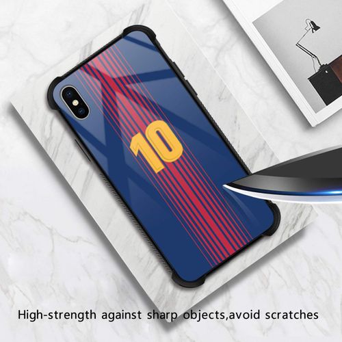 CARLOCA Compatible with iPhone Xs Case,No.10 Plyer Jersey iPhone X Cases for Girls Boys,Graphic Design Shockproof Anti-Scratch Drop Protection Case for iPhone X/XS