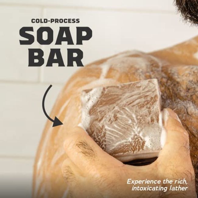 Dr. Squatch All Natural Bar Soap for Men, 3 Bar Variety Pack, Wood