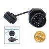 20Pin OBD2 16 Pin Connector 20 Pin OBDII OBD2 Cable Diagnostic Adapter Round For E36 E38 E39 E46 E53 X5 Z3