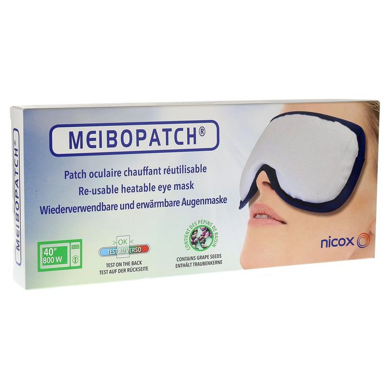 Meibopatch - Reuseable Heatable Eye Mask For Blepharitis, MGD, Dry Eye ...