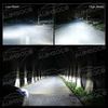 4-sides H4 9003 Super White Replacement Kit LED Headlight Bulbs High Low Beam