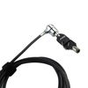 RUBAN Notebook Lock and Security Cable (PC/Laptop) Two Keys 6.6 Foot (Black)
