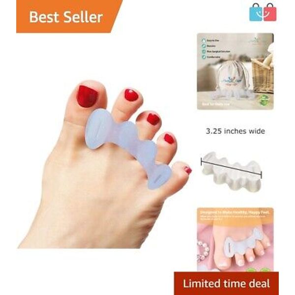 Soft Silicone Toe Separators: Effective Toe Spacers for Foot Health and Comfort