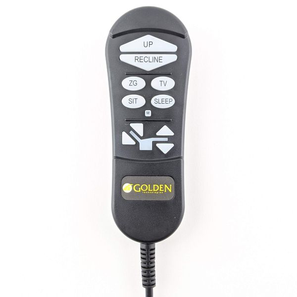 Golden Technologies and Ultra Comfort - Seat Lift Recliner Chair - Remote Hand Control - 11 Button - 5 Pin Connector - ZKAD5