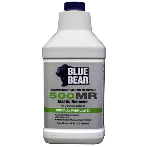 BLUE BEAR 500MR Mastic Remover for Concrete Quart