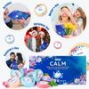 CalmNFiz Shower Steamers Aromatherapy,Spa Kit, Gifts for Mom,Shower Bombs with Essential Oils,Valentine Gifts for Women,Self Care&Relaxation Birthday Gifts for Women and Men,Blue Set,8 Packs