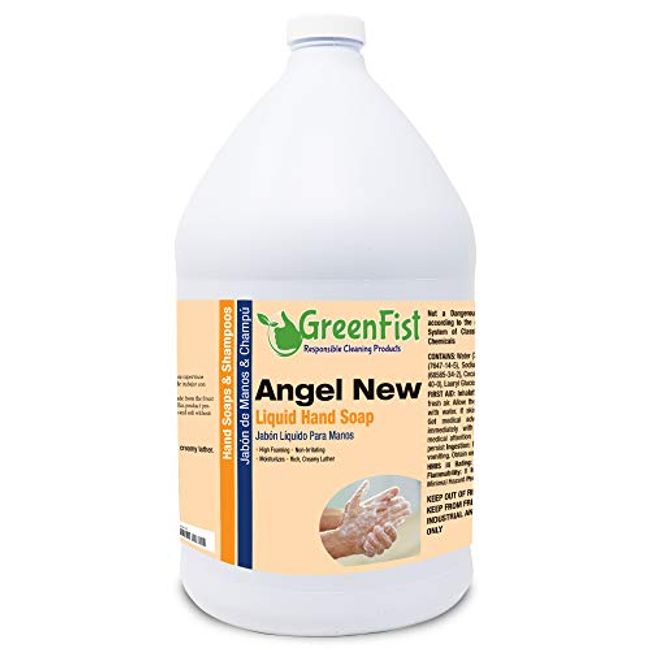 GreenFist Foaming Hand Soap Refills [ Foam Refill ] Gentle-Hand Wash Lemon  Scent, 128 ounce (1 Gallon)