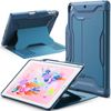 JETech Case for iPad 9.7-Inch 2018/2017 (6th/5th Generation) with Pencil Holder, Protective Multiple Angle Magnetic Stand, Shockproof (Teal)