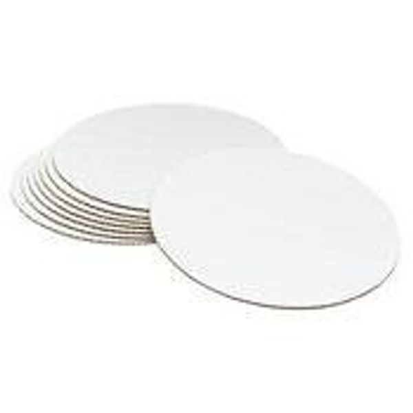 Cake Board 10 x Round White 10" Decoration Displays