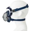 GVS Filter Technology SPR405 Elipse Integra Safety Goggle + P3 Dust and Nuisance Odour Half Mask Respirator, Filters Ready Fitted, Medium/Large