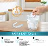 Retainer Cleaner 96 Tablets, Retainer & Denture Cleansing Tablets 3 Month Supply, Removes Stain, Plaque, Odor for Dentures, Retainers, Night Guards, Mouth Guard & Removable Dental Appliances