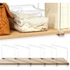 Acrylic Shelf Divider for Closet Organization,  Closets Separator, 4 Pack
