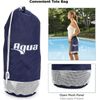 Aqua 4-in-1 Monterey Hammock Inflatable Pool Float, for Adults, Durable Material