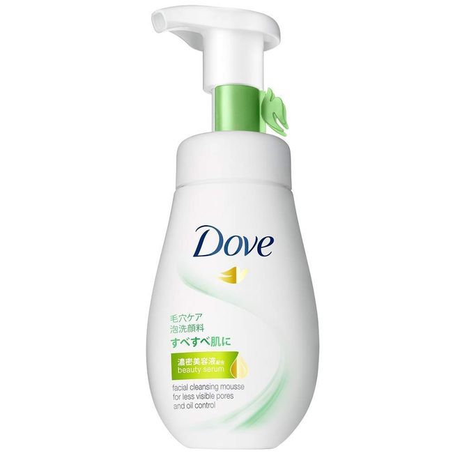 Dove Deep Pure Creamy Foaming Facial Cleanser, 6.3 fl oz (160 ml) x 12 Pieces