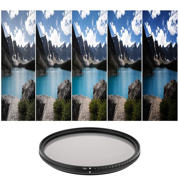 72mm Variable Neutral Density Filter for Canon EF 180mm f/3.5L Lens