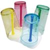 4 Color Cup Stand Set, White, N4-W