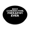 Best Corrective Therapeut Ever PopSockets mit austauschbarem PopGrip