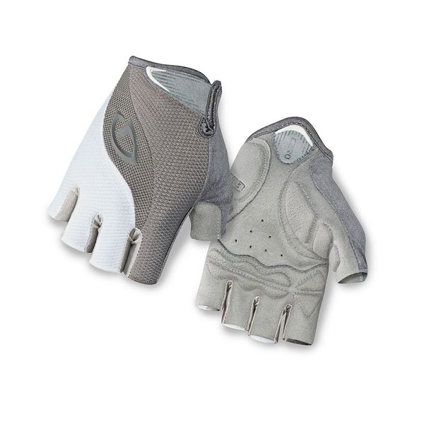 Giro Tessa Gel Bike Glove grey/white Size S 2017 Full finger bike gloves