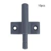 10Pcs Push to Open System Soft Close Damper Buffer Catch Touch Latch with Magnetic Tip for Cupboard Drawer Kitchen Cabinet