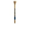 Pride Professional Tee System ProLength Plus Tee, 3-1/4-Inch, 75 Count Bag (Blue on Natural)