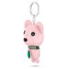 Swarovski Icons key ring, Bear, Multicolored, Stainless steel