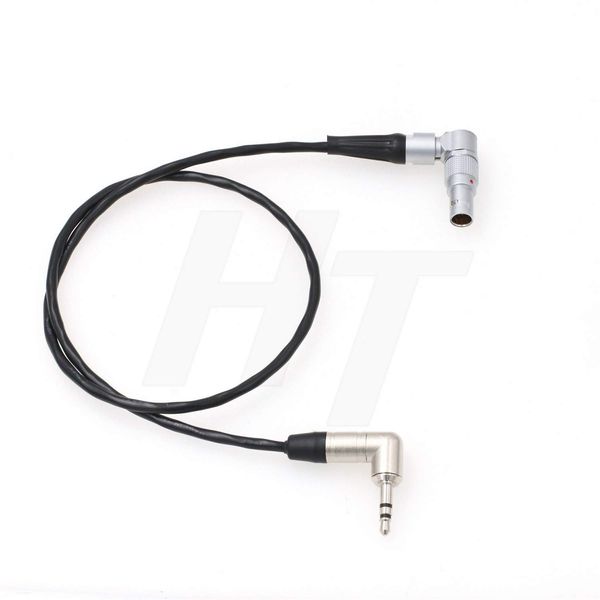 HangTon Tentacle Sync Timecode Input Cable for RED KOMODO V-RAPTOR Camera 3.5mm to EXT 9 Pin Adjustable Right Angle