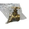 Viat Brass Valve (200W0G) with drain check valve 1” Model 173