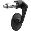Motorcycle Bar End Mirror. Street Right. OX536, Schwarz