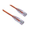 Axiom 15Ft Cat6 Bendnflex Ultra-Thin Snagless Patch Cable 550Mhz (Orange)