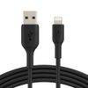 belkin CAA001BT2MBK USB-A to Lightning PVC Cable (2m) Black