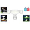 Versatile 5200LM Motion Detector Flood Light - 3 Adjustable Heads Included