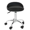 Adjustable Rolling Swivel Salon Stool Drafting Chair Stool w/Backrest Cushion