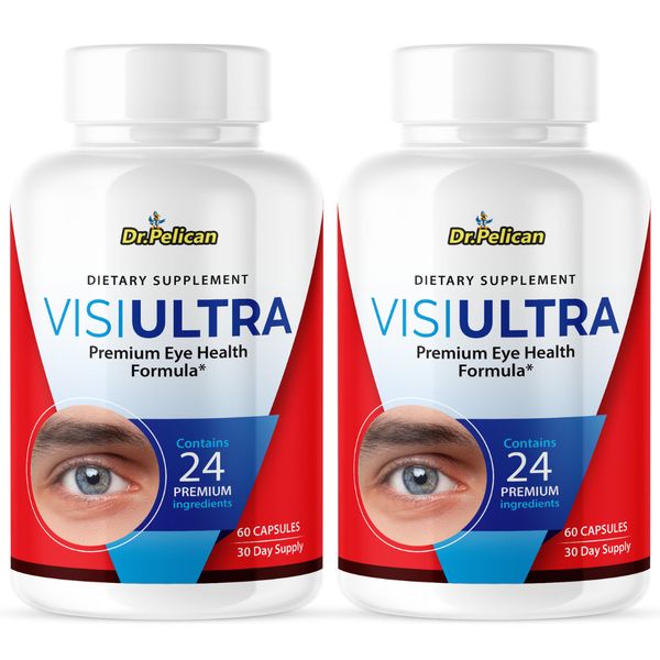 Visiultra- Eye Support- 2 Bottles- 120 Capsules