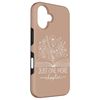 Just One More Chapter Bookish Book Reading Dark Sand Beige Case for iPhone 16