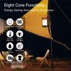 Solar Lantern Camping Tent Lights USB Recharge Power Outage foldable LED Lantern