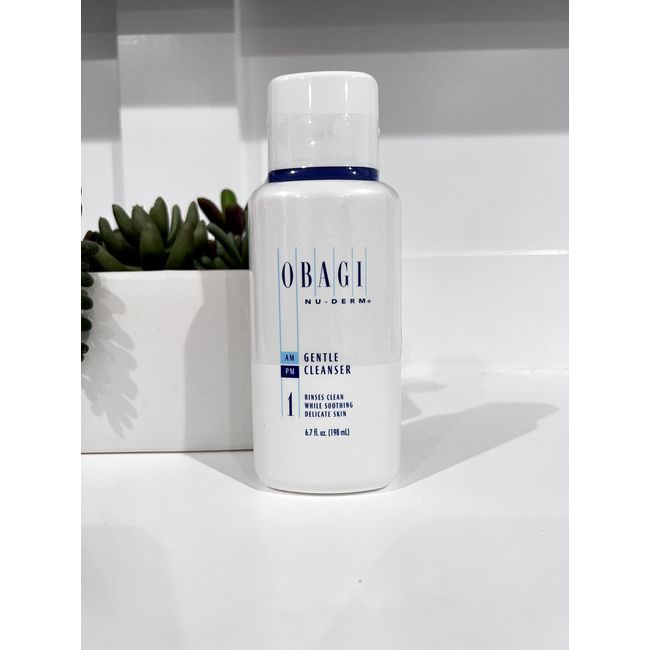 New Sealed Obagi Nu-Derm Daily Everyday Gentle Face Cleanser 6.7 fl oz 198 ml