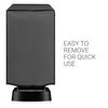 kwmobile Cover Compatible with Nespresso Lattissima Pro - Plastic Case for Coffee Maker Machine - Dark Grey
