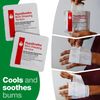 Safety First Aid Group Evolution Plus HypaSoothe Emergency Burns First Aid Kit, Small