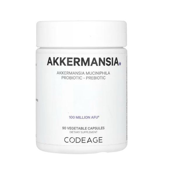 Codeage, Akkermansia Muciniphila, 90 Vegetable Capsules, Prebiotic Probiotic