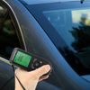 QWORK High-Precision Car Paint Thickness Gauge, 0-2000 µm Range, AUTO & Manual Modes, Multi-Unit Display