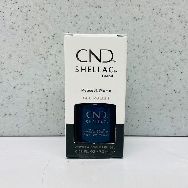 CND Shellac UV LED Gel Nail Polish - Peacock Plume #90860