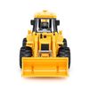 Toyland® 28cm (11") Friction Powered Backhoe Loader - Moveable Front Loader & Backhoe - Construction Toys