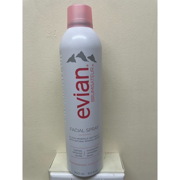 Evian Natural Mineral Water Facial Spray, 10.1 Fl Oz NEW