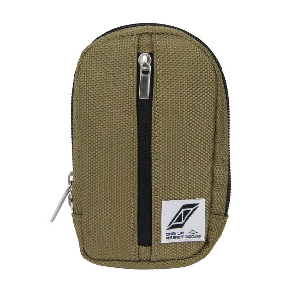 SK11 ONE UP ASSIST GOODS Digital Camera Case Work SO-DC Beige Polyester with Carabiner