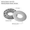 uxcell AXK6085 Thrust Needle Roller Bearings with Washers 10mm Bore, 24mm Outer Diameter 2mm Width, 5 Pcs