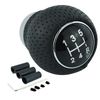 Lunsom PU Shift Knob Ball Gear Shift Knob General Auto Manual Car (Black A)