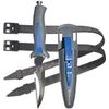 Oceanic Scorpion Scuba Diving Sharp Tip Knife with Sheath and Straps