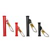1.5", Durable Black Sinker Slides, 25 Pcs Smooth-Glide Design, for Saltwater & Freshwater Fishing Rigs, Includes Easy Clip-On Feature, Ideal for Surf Fishing, Catfish, and Bottom Fishing Setups