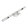 Universal Moto Front Turn Signal Spot Light Bar Mount Bracket Clamp Chrome US